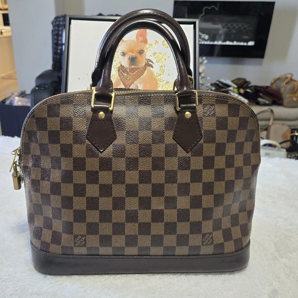 Louis Vuitton Damier Ebene Alma PM EUC